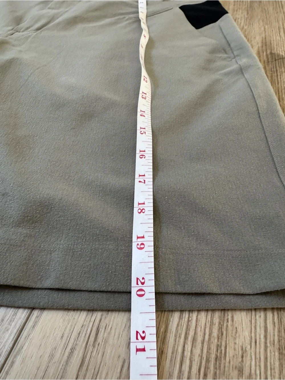 lululemon athletica Gray Athletic Shorts with Black Panels